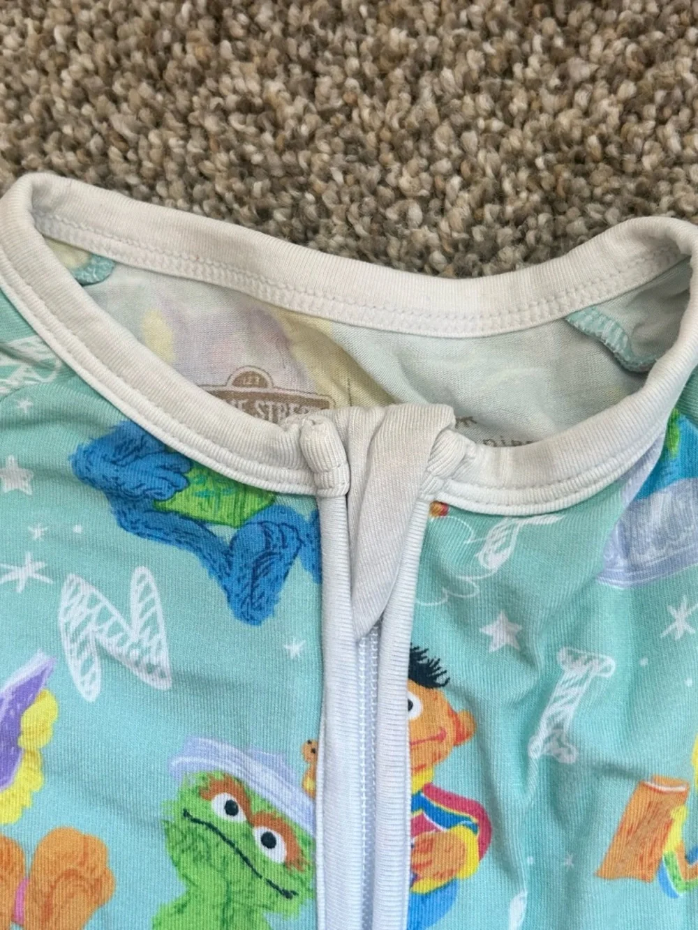 Little Sleepies Sesame Street Zippy